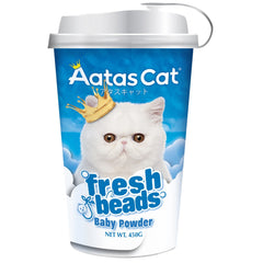 $3 OFF: Aatas Cat Litter Deodorising Fresh Beads (Baby Powder) 450g