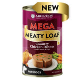 $3 OFF: Addiction Mega Country Chicken Dinner Meaty Loaf Canned Dog Food 700g