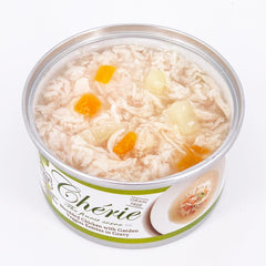 Cherie Shredded Chicken With Garden Veggies Entrees In Gravy Canned Cat Food 80g