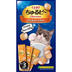 Ciao Churubee Chicken Sasami Creamy Cat Treats 30g