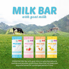 35% OFF (Exp 3May26): Singapaw Milk Bar Peanut Dog Chew