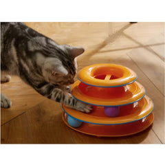 Petstages Tower of Tracks Interactive Cat Toy