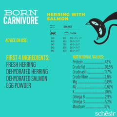 33% OFF: Schesir Born Carnivore Herring with Salmon Oven Baked Dry Cat Food