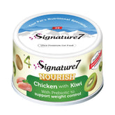 18% OFF: Signature7 Nourish Fruits Chicken with Kiwi & Prebiotic Canned Cat Food 80g