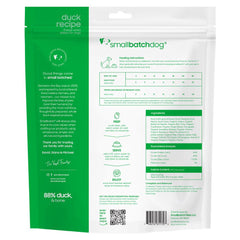 'BUNDLE DEAL: Smallbatch Duck Batch Sliders Freeze Dried Dog Food 14oz