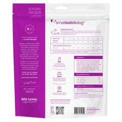 'BUNDLE DEAL': Smallbatch Turkey Batch Sliders Freeze Dried Dog Food 14oz