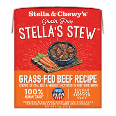 Stella & Chewy’s Stella’s Stew Grass-Fed Beef Grain-Free Adult Wet Dog Food 11oz