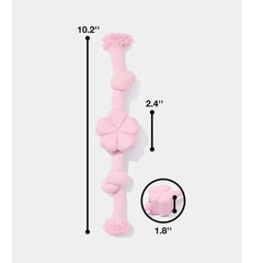 VETRESKA Cherry Blossom Knot Rope Dog Toy