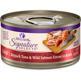 Wellness CORE Signature Selects Flaked Skipjack Tuna & Salmon Grain-Free Canned Cat Food