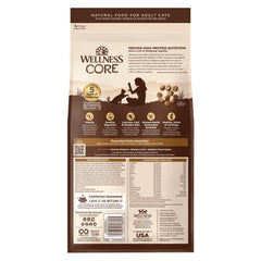 $15 OFF 5lb (Exp 21Mar26): Wellness CORE Adult Turkey, Turkey Meal & Duck Grain-Free Dry Cat Food