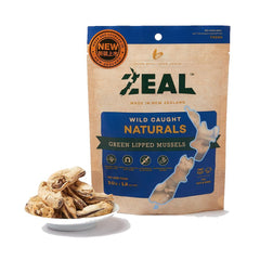 Zeal Free Range Naturals NZ Green Lipped Mussels Cat & Dog Treats 50g