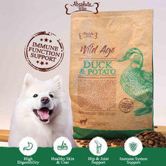 40% OFF: Absolute Bites Wild Age Duck & Potato Dry Dog Food