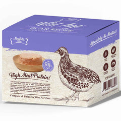Absolute Bites Wild Age Quail Complete & Balanced Diet Canned Cat Food 80g - Box of 6