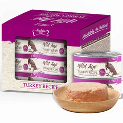 Absolute Bites Wild Age Turkey Complete & Balanced Diet Canned Cat Food 80g - Box of 6