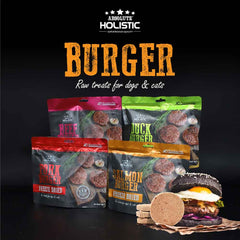 Absolute Holistic Rabbit Burger Freeze Dried Raw Treats for Cats & Dogs 80g