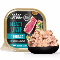 Absolute Holistic Tuna Complete & Balanced Meaty Loaf Wet Tray Dog Food 100g