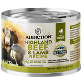 Addiction Wild Islands Highland Beef & Lamb Grain-Free Canned Dog Food 185g