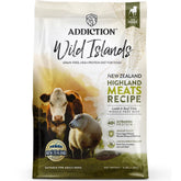 15% OFF/FREE TREATS: Addiction Wild Islands Highland Meats Lamb & Beef Grain Free Dry Dog Food