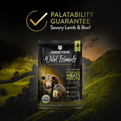 15% OFF: Addiction Wild Islands Highland Meats Recipe Lamb & Beef Grain-Free Dry Cat Food