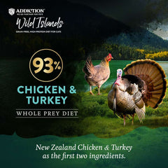 Addiction Wild Islands Island Chicken & Turkey Grain-Free Canned Cat Food 85g
