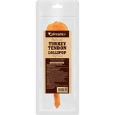 15% OFF: AFreschi Natural Turkey Tendon Lollipop Grain-Free Dog Chews 5pc