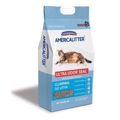 America Litter Ultra Odour Seal Clumping Cat Litter 10L