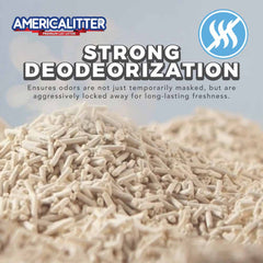 America Litter Unscented Clumping Tofu Cat Litter 10L