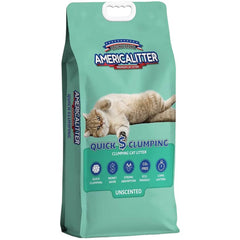 America Litter Unscented Quick Clumping Clay Cat Litter 10L
