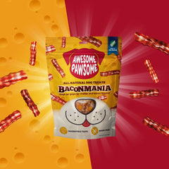 Awesome Pawsome Baconmania Grain-Free Dog Treats 3oz