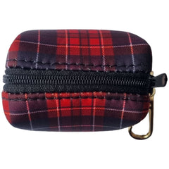Boss & Olly Dog Poo Bag Holder (Lumberjack Plaids)