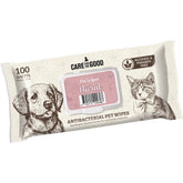 3 FOR $11.50: Care For The Good Antibacterial Pet Wipes For Cats & Dogs (Floral) 100pc