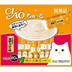 Ciao ChuRu Chicken Fillet Seafood Liquid Cat Treat 280g