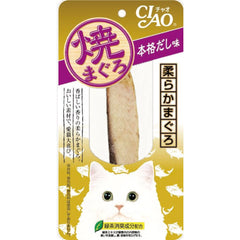 Ciao Grilled Tuna Dried Bonito With Seaweed Flavor Cat Treat 15g