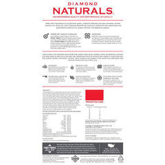 '30% OFF/BUNDLE DEAL': Diamond Naturals Lamb & Rice Adult Dry Dog Food