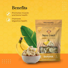 40% OFF (Exp Mar 26): Dogsee Crunch Banana Freeze-Dried Dog Treats 15g