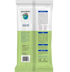 Earthbath Green Tea & Awapuhi Grooming Wipes for Dogs & Cats 100pc