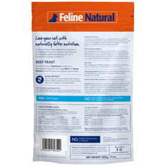 BUNDLE DEAL: Feline Natural Beef Feast Freeze Dried Raw Cat Food 320g