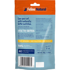 Feline Natural Healthy Bites Chicken Freeze-Dried Cat Treats 50g