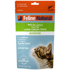 20% OFF: Feline Natural Lamb Green Tripe Booster Freeze Dried Cat Food 57g