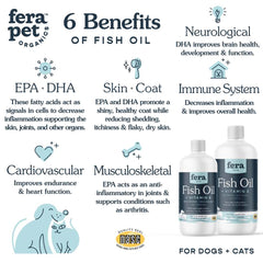 10% OFF + BUNDLE DEAL: Fera Pets Fish Oil + Vitamin E Supplement For Cats & Dogs