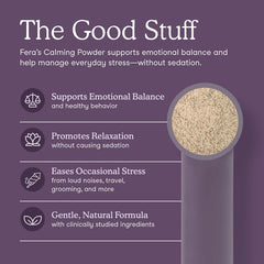 10% OFF + BUNDLE DEAL: Fera Pets Calming Support Supplement Powder For Cats & Dogs 2.5oz