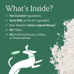 10% OFF + BUNDLE DEAL: Fera Pets Hip & Joint Goat Milk Supplement Powder For Cats & Dogs 6.34oz