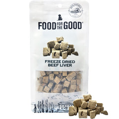 Food for the Good Beef Liver Freeze-Dried Treats For Cats & Dogs 80g
