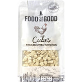 Food For The Good Chicken Cubes Freeze-Dried Treats For Cats & Dogs 80g