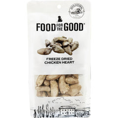 Food For The Good Chicken Heart Freeze-Dried Treats For Cats & Dogs 70g