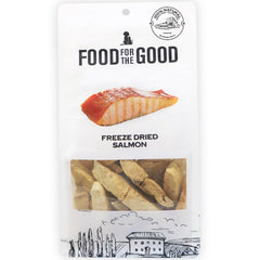 Food For The Good Salmon Freeze-Dried Treats For Cats & Dogs 50g