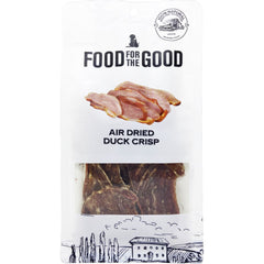 Food For The Good Duck Crisp Air-Dried Treats For Cats & Dogs 100g
