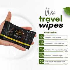 8 FOR $15: For Furry Friends P.A.W.S Sanitizer Travel Wipes For Cats & Dogs 8pc