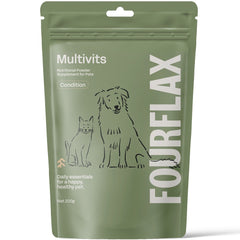 Fourflax Multivits Nutritional Powder Supplement For Cats & Dogs 200g