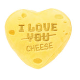 15% OFF: FuzzYard Cheese Heart Dog Toy